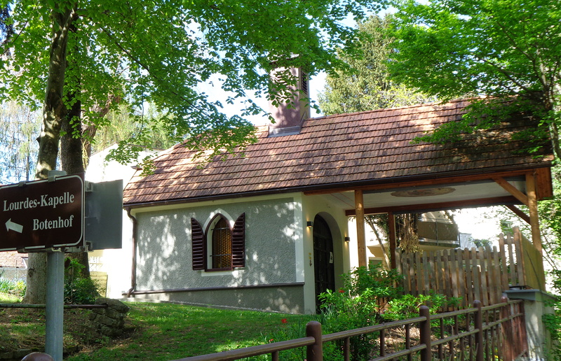 Die Lourdes Kapelle beim Botenhof in Laßnitzhöhe 